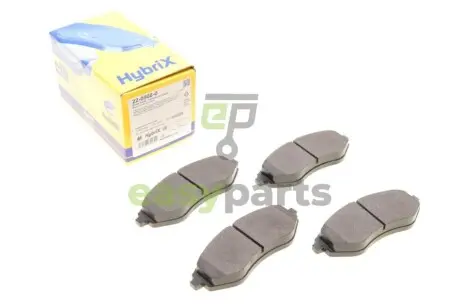 Колодки гальмівні (передні) Chevrolet Aveo/Kalos/Daewoo Kalos 03- Metelli 22-0508-0