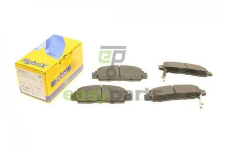 Колодки гальмівні (передні) Honda Civic VIII 06-/FR-V 04-/Accord VII 03- Metelli 22-0462-0