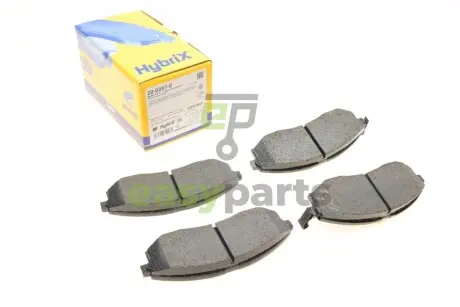 Колодки гальмівні (передні) Hyundai H-1 97-07 Metelli 22-0297-0