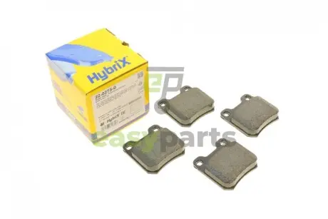 Колодки гальмівні (задні) Opel Omega A/B 86-03/Vectra B 95-03/Senator A/B 84-93 Metelli 22-0275-0