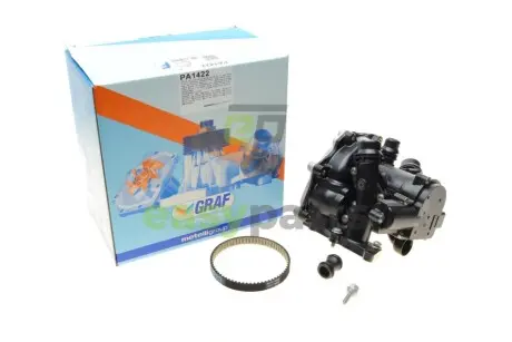 Помпа воды Audi/Seat/Skoda/VW 1.8-2.0TSI/TFSI 12- (29z) (B/B) (5л) (з корпусом і термостатом) GRAF PA1422
