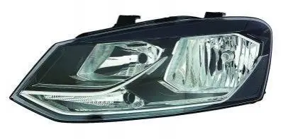 Фара передняя левая Volkswagen Polo 2009-, Vento 2010- DEPO / LORO 441-11K5LMLDEM2