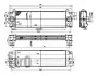 Радіатор інтеркулера а Sprinter/Crafter 06- DEPO / LORO 054-018-0009 (фото 1)