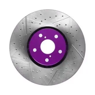 Диск гальм. GS30/35/43/460/450H / IS250/350 FR 05- (ПЕРФОРАЦІЯ) К-КТ NiBK RN1244DSET