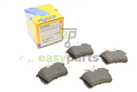 Колодки гальмівні (задні) Honda Accord VI/VII 98-08 Metelli 22-0465-0