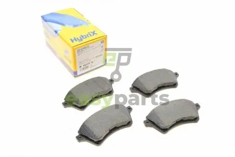 Колодки гальмівні (передні) Land Rover Freelander 98-06 Metelli 22-0349-0