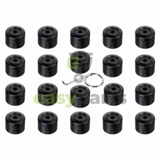 Комплект ковпачків болта колісного диска VW (+ гак для зняття) FEBI BILSTEIN 175230