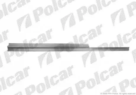 Ремкомплект порога правий Polcar 380842-2