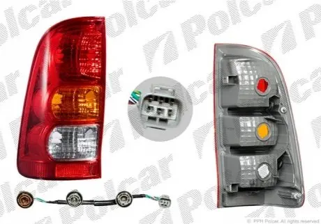 Фонарь задний Polcar 8192881E
