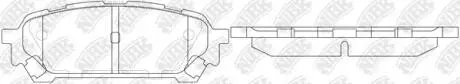 Колодки гальм. IMPRZ/FORST G11/S11 RR 03- NiBK PN7801