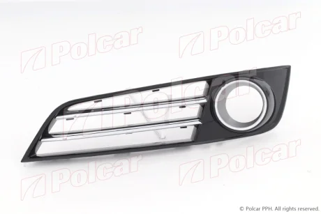 Решітка в бампері ліва Polcar 133027-1