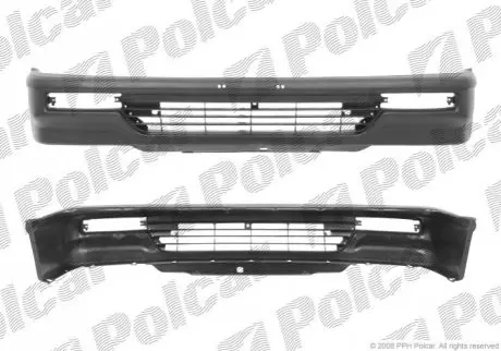 Бампер передній Polcar 380507-1