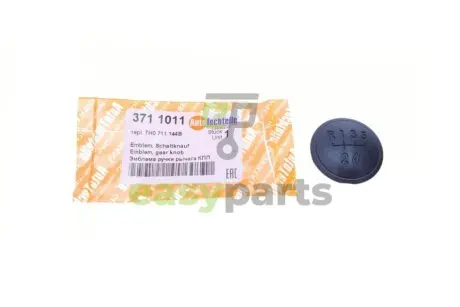 Накладка ручки КПП 1-5/R VW T5/T6 03- (black) AUTOTECHTEILE 371 1011