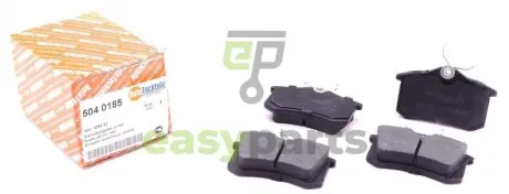 Колодки гальмівні, задні AUTOTECHTEILE 504 0185