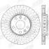 Тормозной диск передний RENAULT FLUENCE/GRAND SCÉNIC/LAGUNA/LATITUDE/MEGANE Jurid 562595JC (фото 2)