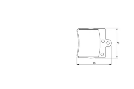 Тормозные колодки BOSCH 0986424519 (фото 1)