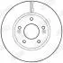 Тормозной диск передний HYUNDAI SONATA/TUCSON/i30 KIA CARENS/CEE\&#039;D/MAGENTIS/SPORTAGE Jurid 562625JC (фото 3)