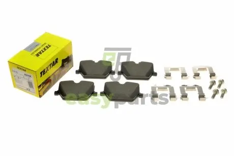 Колодки гальмівні (задні) BMW 3 (G20) 18- (з аксесуарами) (для M-Performance) Q+ TEXTAR 2147401