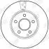 Тормозной диск передний MERCEDES-BENZ C Jurid 562637JC (фото 2)