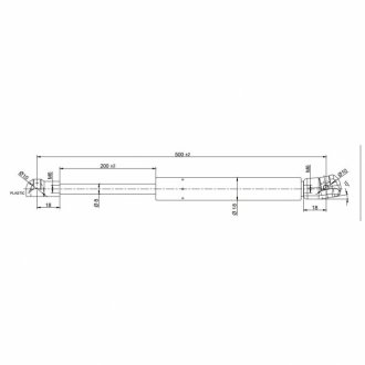 Газовий амортизатор багажника SEAT IBIZA IV (6L1) 02/02- Kraftvoll 09010047 (фото 1)