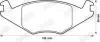 Фото 2 - тормозные колодки передние VW GOLF/JETTA/POLO SEAT CORDOBA/IBIZA Jurid 571315J Тормозные колодки передние VW GOLF/JETTA/POLO SEAT CORDOBA/IBIZA Jurid 571315J (фото 2)