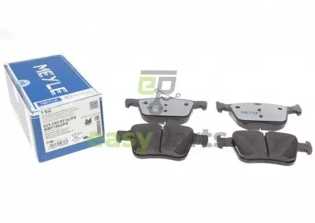 Колодки гальмівні (задні) Audi A3/VW Golf/Touran/Passat VI 1.0-2.0TDI/Skoda SuperB 12-(ATE) MEYLE 025 250 0916/PD