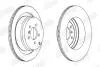 Тормозной диск задний LAND ROVER RANGE ROVER Jurid 563023JC1 (фото 1)