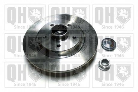 Гальмiвнi диски з пiдшипником Renault Kangoo 08- QUINTON HAZELL BDC5837