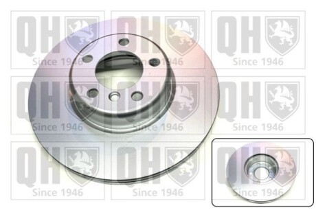 Гальмiвнi диски BMW 1 (F20, F21) QUINTON HAZELL BDC6036