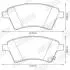 Фото 2 - тормозные колодки передние Suzuki SX4 / Fiat Sedici Jurid 573288J Тормозные колодки передние Suzuki SX4 / Fiat Sedici Jurid 573288J (фото 2)