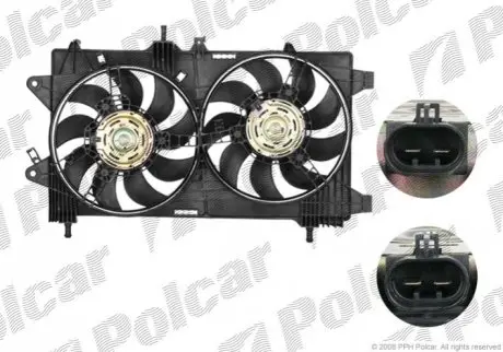 Вентилятор с корпусом / кронштейном Polcar 302323W5