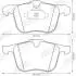 Тормозные колодки передние Ford Galaxy /S-Max Volvo S60 /S80 / V60 / V70 /XC70 Jurid 573179J (фото 2)