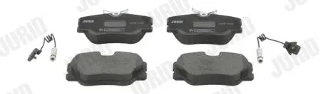 Гальмівні колодки передні MERCEDES-BENZ 124/190/E PEUGEOT 205 CITROËN C15 Jurid 571382J