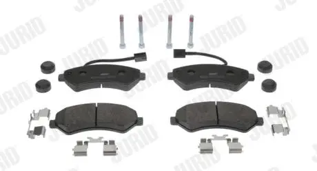 Гальмівні колодки передні Citroen Jumper / Fiat Ducato / Peugeot Boxer Jurid 573261J