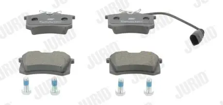 Тормозные колодки задние AUDI A4 FORD GALAXY SEAT ALHAMBRA VW SHARAN Jurid 573065J