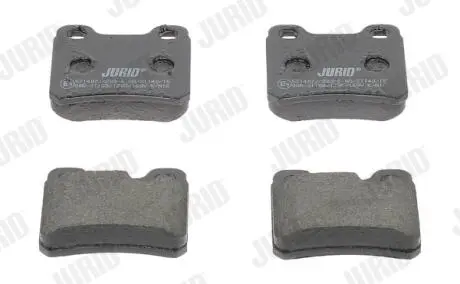 Тормозные колодки задние OPEL ASTRA/CALIBRA/KADETT/VECTRA SAAB 900 Jurid 571407J