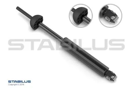 Амортизатор капота, F=1040N, L=20.2см, H=6.8см STABILUS 541381