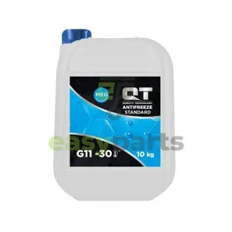 Антифриз QT MEG STANDARD -30 G11 синій 10кг QT-OIL QT5533010