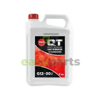 Антифриз QT MEG STANDARD -30 G12 червоний 5кг QT-OIL QT551305