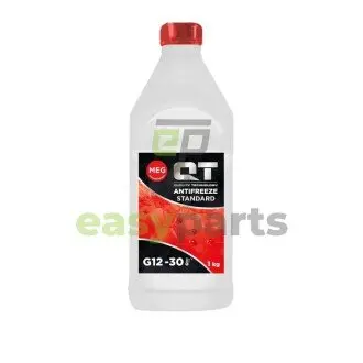 Антифриз QT MEG STANDARD -30 G12 червоний 1кг QT-OIL QT551301