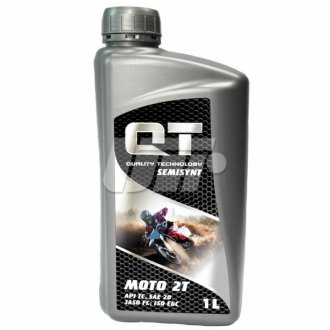 Масло моторное 2Т 2Т JASO 1Л QT-OIL QT1621001