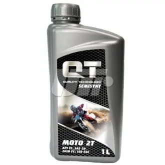 Олива SEMISYNT 2T (1 л) QT-OIL QT1621001