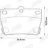 TOYOTA гальмівні колодки задн.Rav 4 II 00- Jurid 572488J (фото 2)