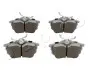 Колодки тормозные дисковые Mitsubishi Colt vi 1.1 (04-12),Mitsubishi Colt vi 1.3 JAPKO 51507 (фото 2)