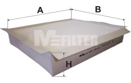 Фільтр салону MB W163 98- M-FILTER K9105