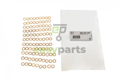 Шайба корпуса фільтра масляного MB 609-814 (6x10x1) (к-кт 100шт) Fischer Automotive One (FA1) 269150100 (фото 1)