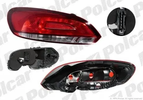 Ліхтар задній Polcar 951187-V