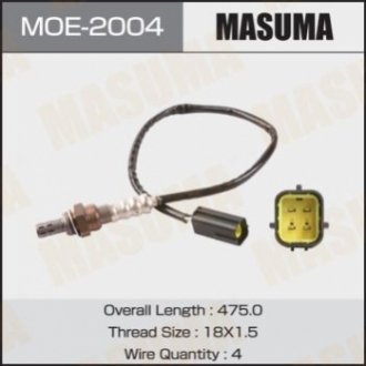 Датчик кисню (лямбда-зонд) Infinity FX35 (06-12) / Nissan Qashqai (06-13), X MASUMA MOE2004