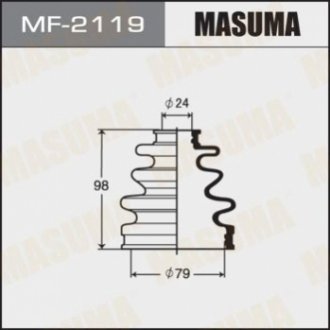 Пильник шруса зовнішнього Mazda 6 (12-)/ Toyota Corolla (00-06), Prius (00-05) (MF MASUMA MF2119 (фото 1)