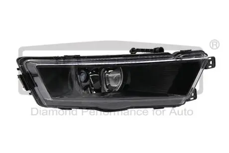 Фара противотуманная левая (галоген.,черная) Skoda RAPID (NH3) (12-) (8941178900 DPA 89411789002